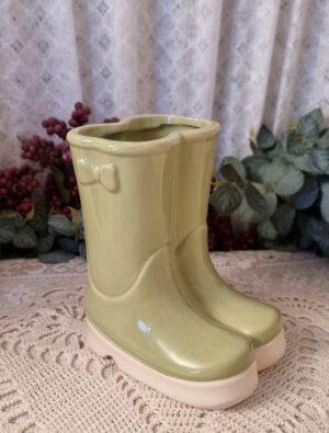 Vas Gummistövlar Grön keramik S