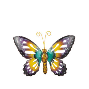 Fjäril vägg Lila/Gul/Grön/mix L